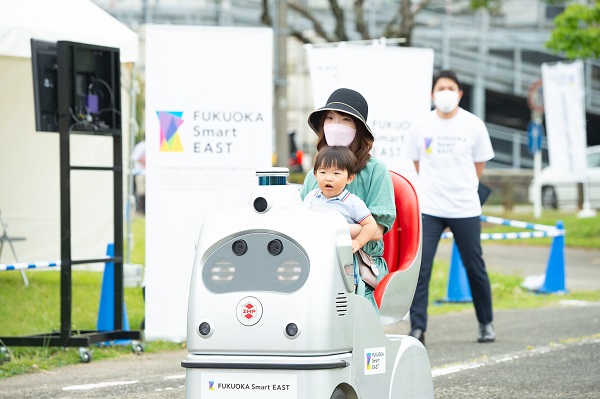 自動運転モビリティの体験会